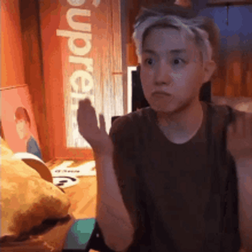 I Don't Know Shrug Kpop BTS J-Hope GIF