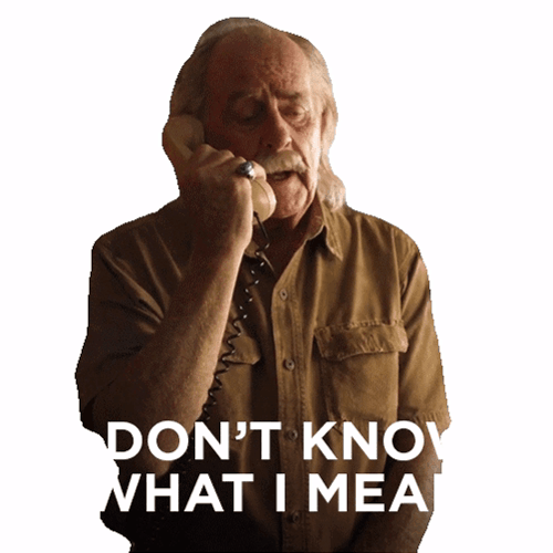 I Don't Know What I Mean GIF