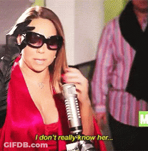 I Don't Really Know Her Mariah Fixing Hair GIF