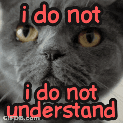 I Don't Understand What I Do GIF