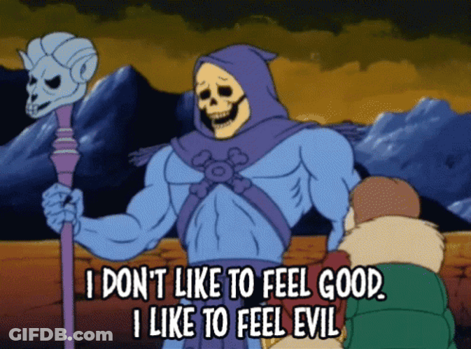I Don't Want Peace I Want Problems Skeletor GIF