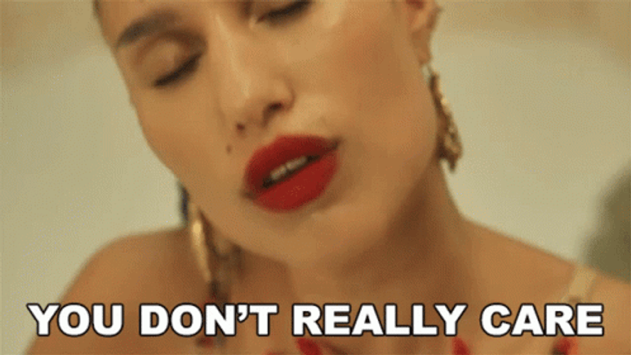 I Don't Want To Be Around Anymore Care GIF