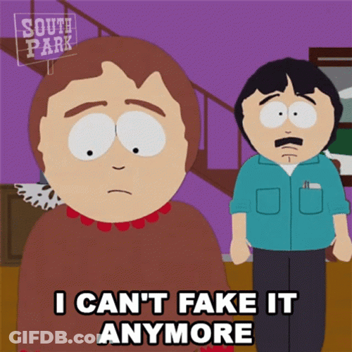 I Don't Want To Be Around Anymore Fake GIF