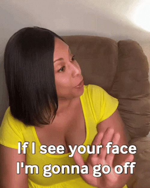I Don't Want To Be Around Anymore Feisty GIF