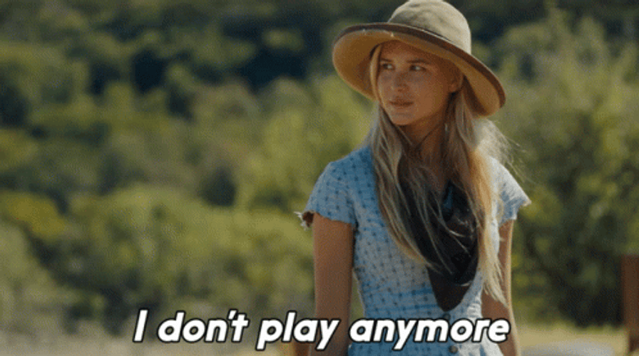 I Don't Want To Be Around Anymore Isabel GIF