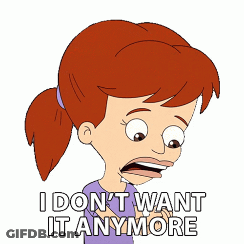 I Don't Want To Be Around Anymore Jessi GIF
