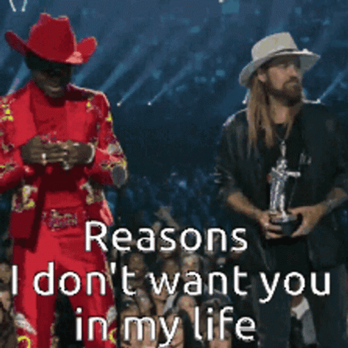 I Don't Want To Be Around Anymore List GIF