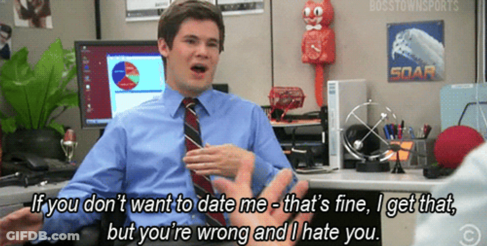 I Don't Want To Date Me GIF