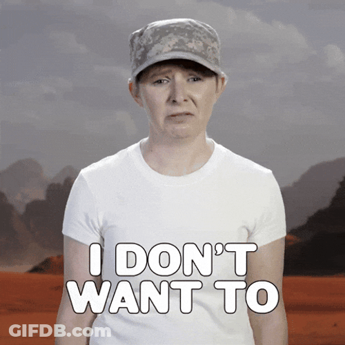 I Don't Want To I'm Gonna Cry GIF