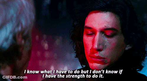 I Dont Know Kylo Ren GIF