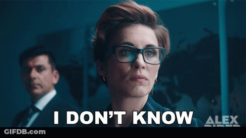 I Dont Know Mrs Jones GIF