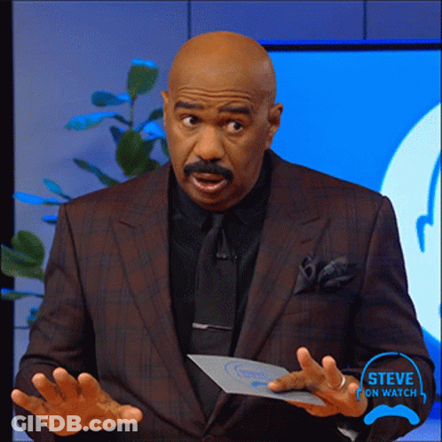 I Dont Know Steve Harvey GIF