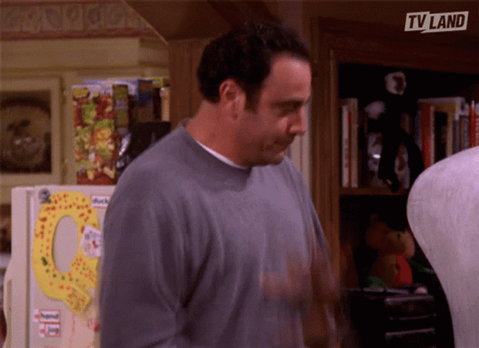 I Dont Know What To Do With My Hands Brad Garett GIF