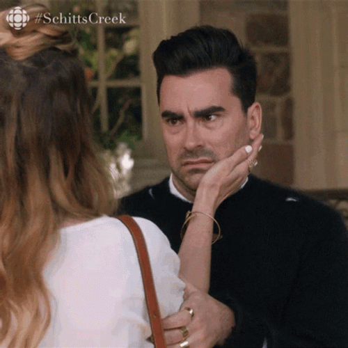 I Dont Know What To Do With My Hands David Rose GIF