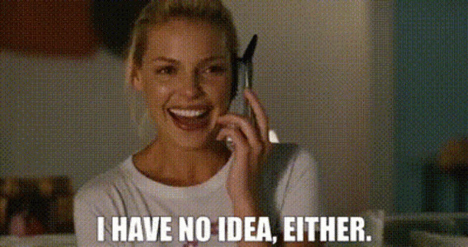 I Dont Know What To Do With My Hands Katherine Heigl GIF