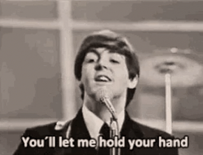 I Dont Know What To Do With My Hands Paul McCartney GIF