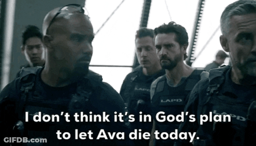 I Dont Think Its In Gods Plan Shemar Moore GIF