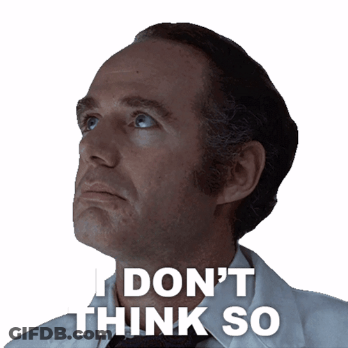 I Dont Think So Barton Heyman GIF