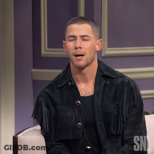 I Dont Think So Nick Jonas GIF