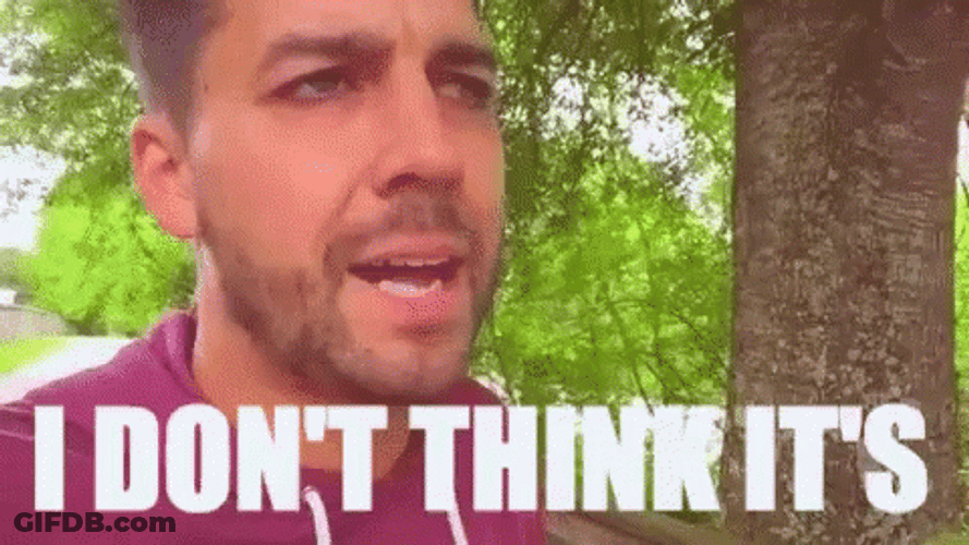 I Dont Thinks It Is Gods Plan GIF