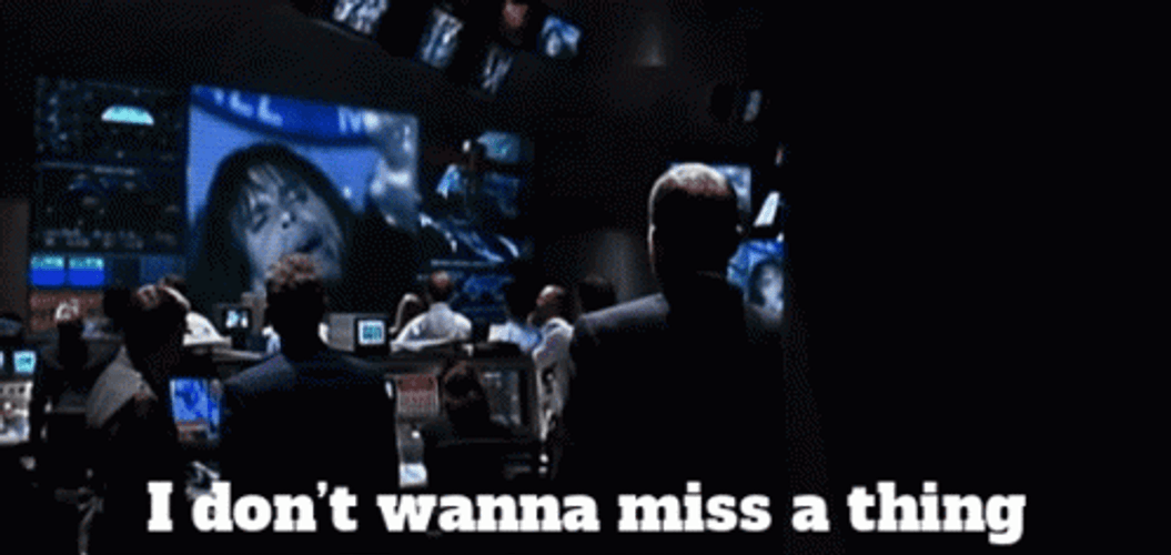 I Dont Wanna Miss A Thing GIF