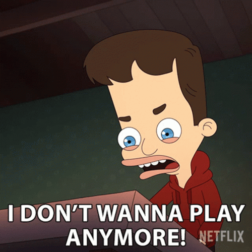 I Dont Wanna Play Anymore GIF