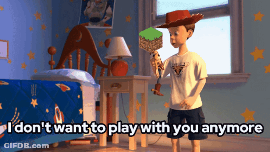 I Dont Wanna Play With You Anymore GIF