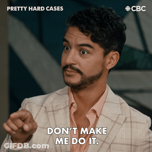 I Dont Want To Don't Make Me GIF