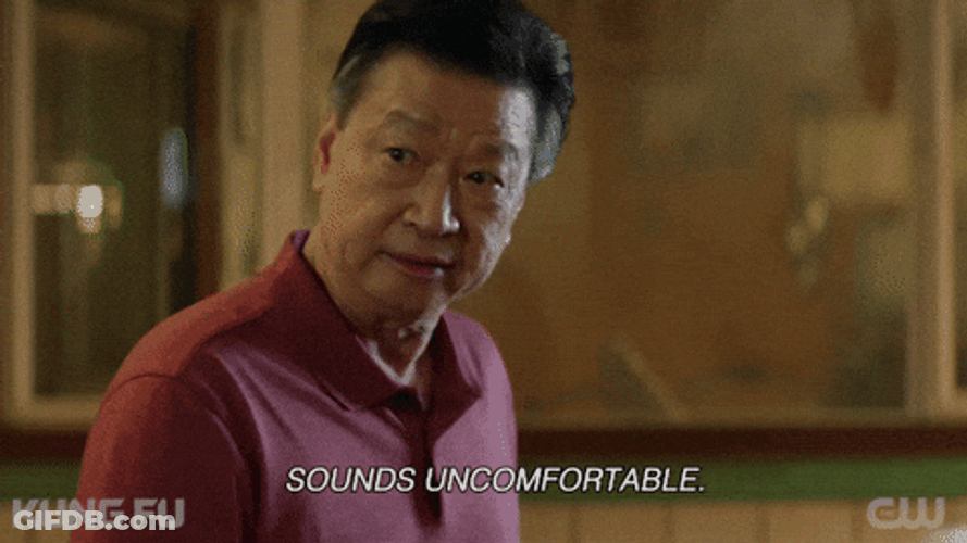 I Dont Want To It's Sounds Uncomfortable GIF
