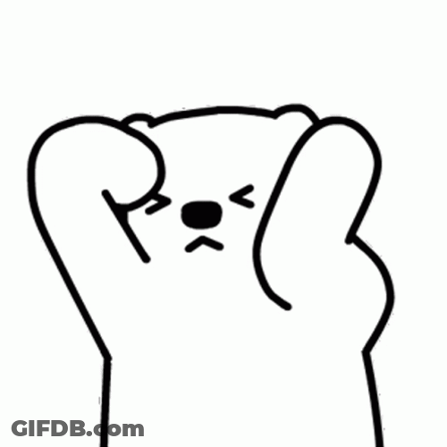 I Dont Want To Polar Bear Wiggle GIF