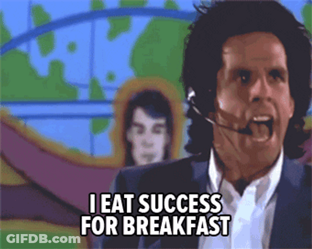 I Eat Success Ben Stiller GIF