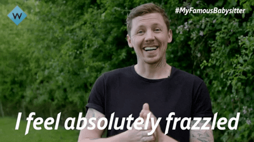 I Feel Absolutely Frazzled Professor Green GIF