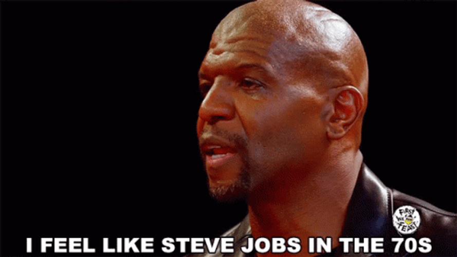 I Feel Like 70S Steve Jobs GIF