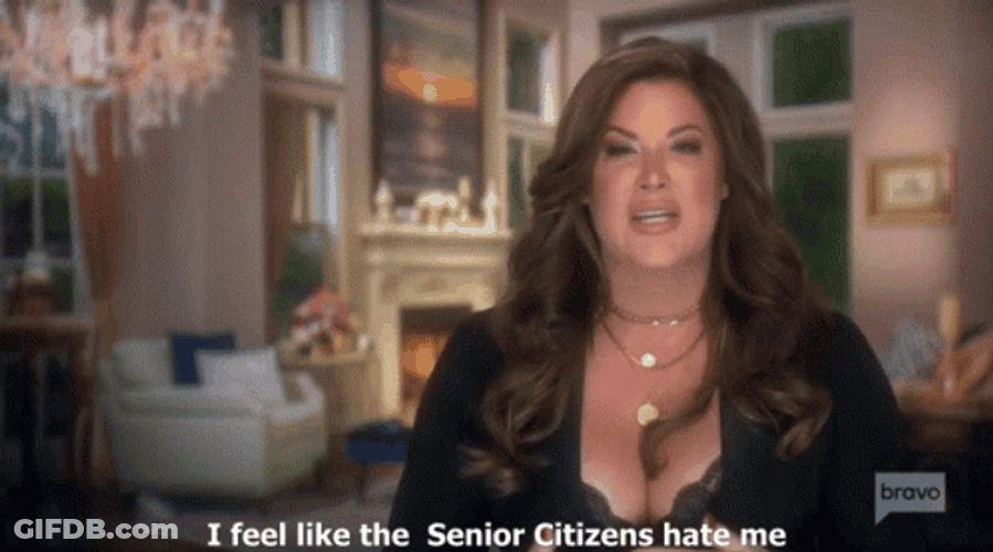 I Feel Like Senior Citizen GIF