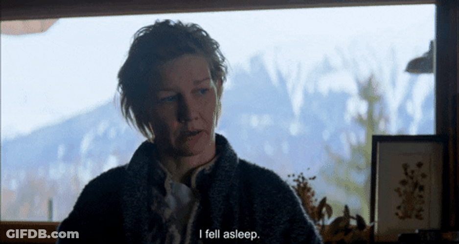 I Fell Asleep Girl GIF