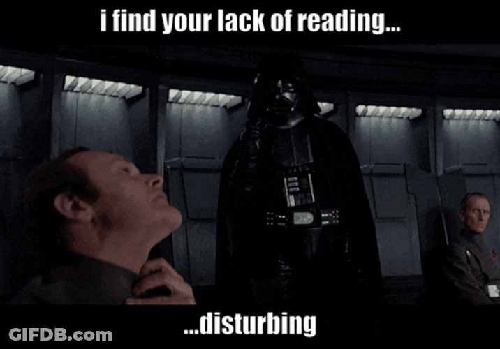 I Find Your Lack Of Faith Disturbing Ben GIF
