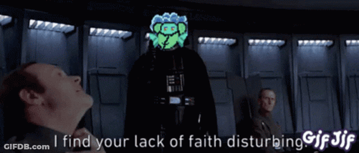 I Find Your Lack Of Faith Disturbing Michael GIF