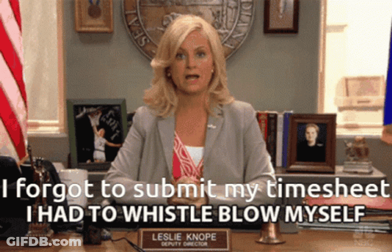 I Forgot To Submit My Timecard GIF
