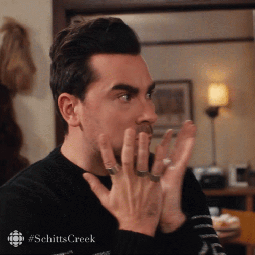 I Give Up David Rose GIF
