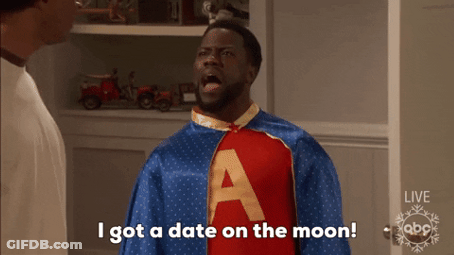 I Got A Date On The Moon GIF