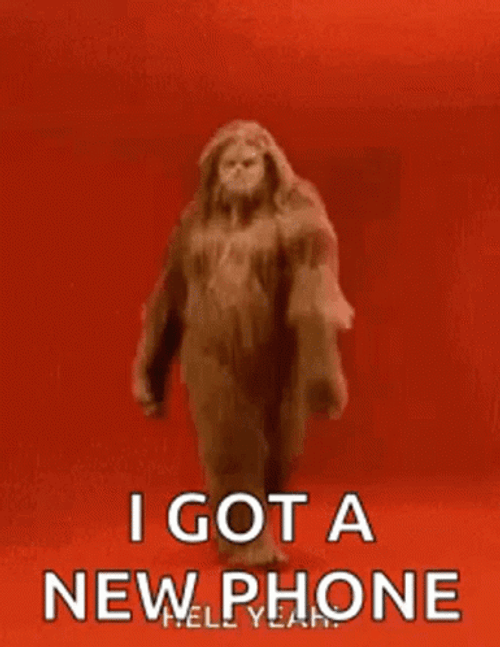 I Got A New Phone GIF