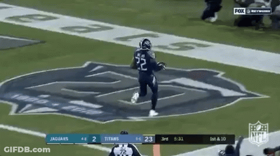 I Got It Derrick Henry Stiff Arm GIF
