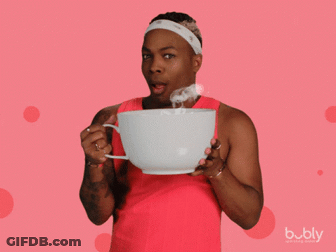 I Got The Tea Girl Gossip GIF