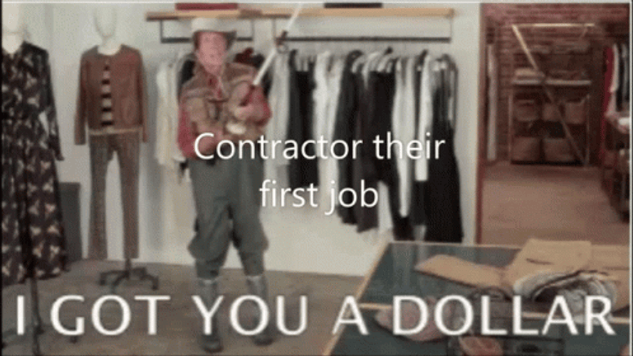 I Got You A Dollar Bill GIF