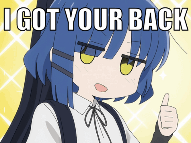 I Got Your Back In My Sights Ryo Chamada GIF