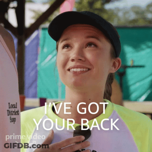 I Got Your Back Nod GIF