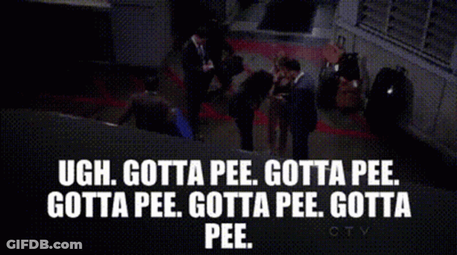 I Gotta Pee Greys Anatomy April Kepner GIF