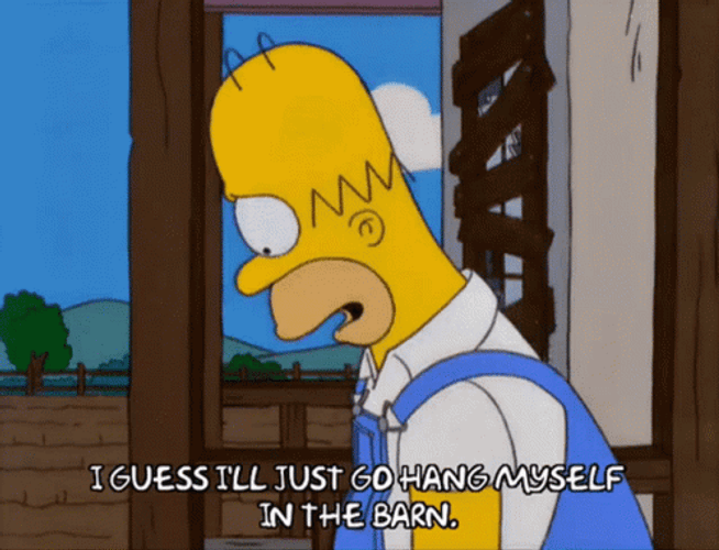 I Guess Homer Simpson GIF