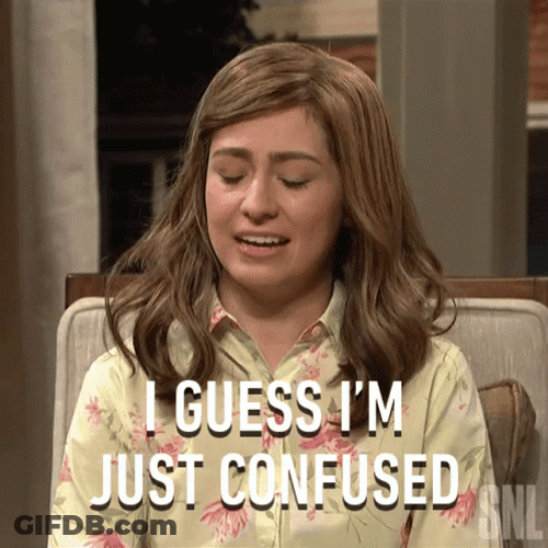 I Guess Im Just Confused GIF