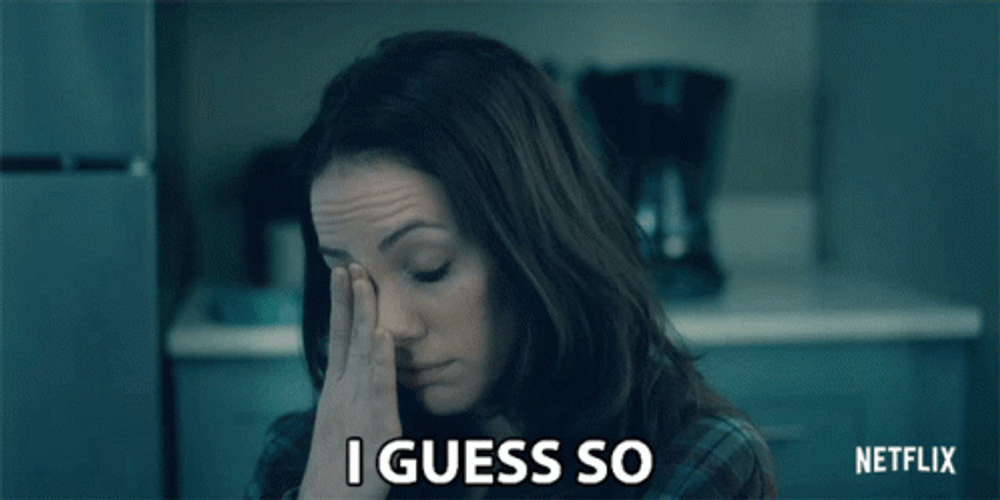 I Guess So Theodora Crain GIF